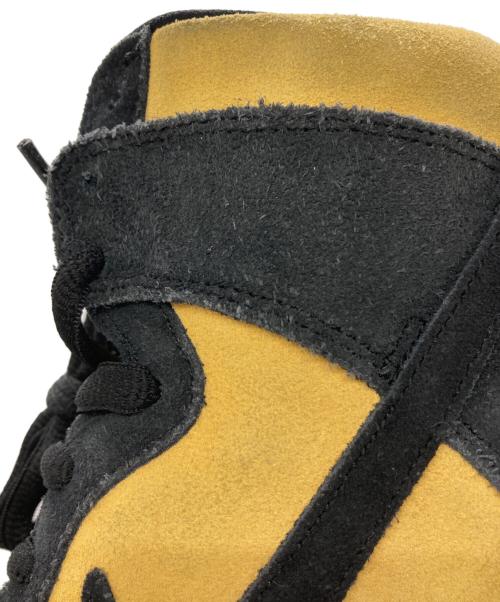 NIKE SB（ナイキエスビー）NIKE SB (ナイキエスビー) ハイカットスニーカー ブラック×イエロー サイズ:28㎝の古着・服飾アイテム