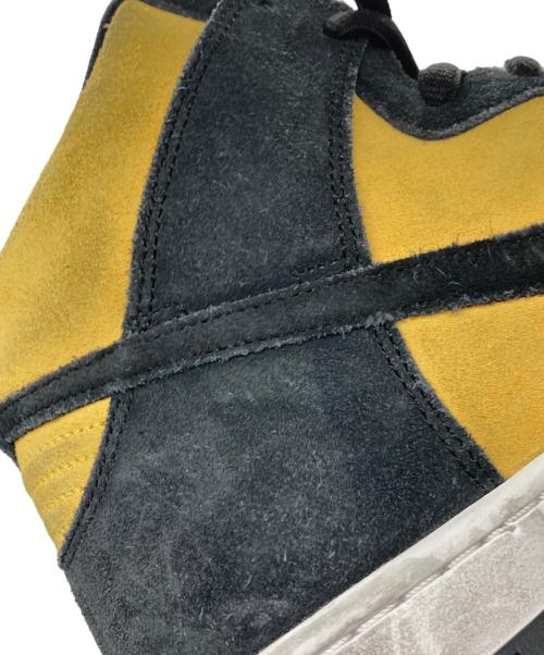 NIKE SB（ナイキエスビー）NIKE SB (ナイキエスビー) ハイカットスニーカー ブラック×イエロー サイズ:28㎝の古着・服飾アイテム