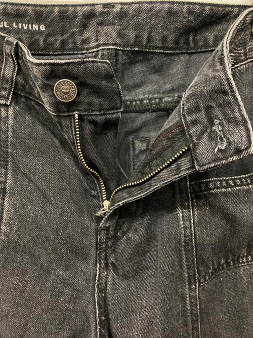 DIESEL（ディーゼル）DIESEL (ディーゼル) フレア ジーンズ ローウエスト グレー サイズ:W30の古着・服飾アイテム