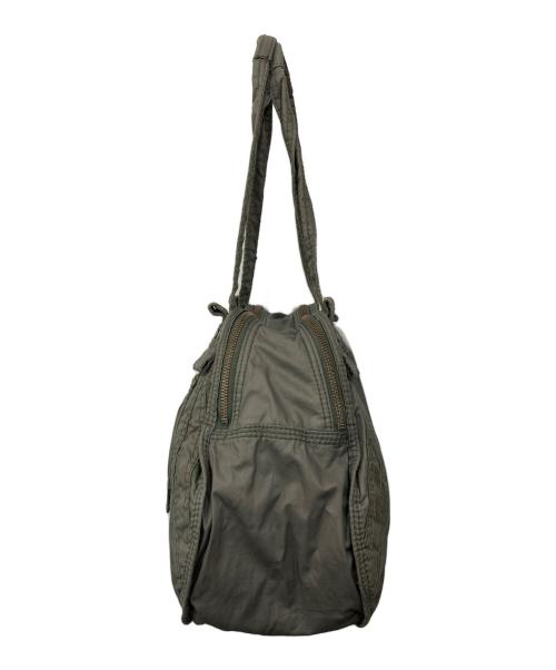 DIESEL（ディーゼル）DIESEL (ディーゼル) メタルロゴトートバッグ カーキの古着・服飾アイテム