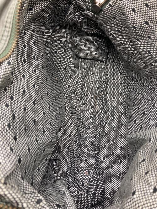 DIESEL（ディーゼル）DIESEL (ディーゼル) メタルロゴトートバッグ カーキの古着・服飾アイテム