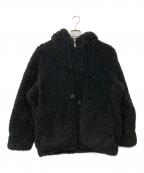 VEGAN CODE×SLOBE IENAヴィ―ガンコード×スローブ イエナ）の古着「別注 ボアフードブルゾン」｜ブラック