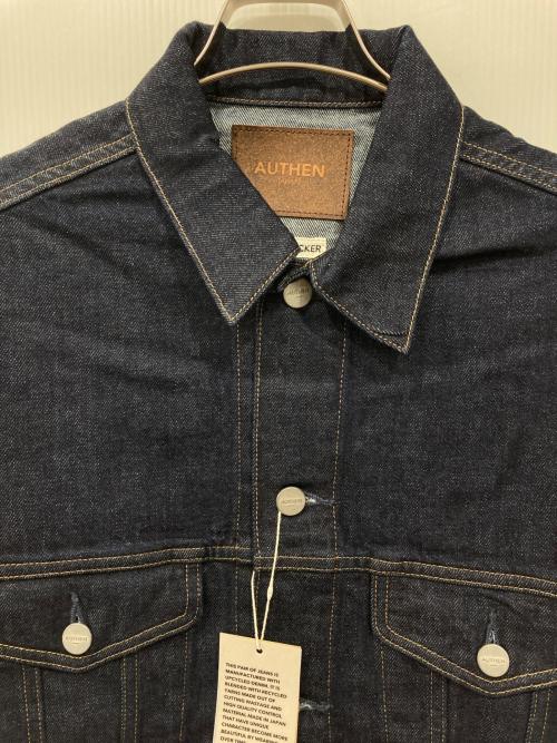 AUTHEN（オーセン）AUTHEN (オーセン) ターク トラッカージャケット インディゴ サイズ:L 未使用品の古着・服飾アイテム