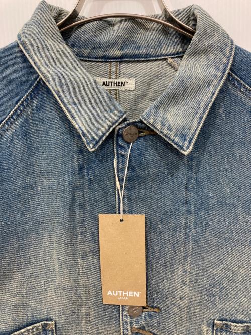 AUTHEN（オーセン）AUTHEN (オーセン) ヴィンテージ エンジニアジャケット ブルーインディゴ サイズ:XL 未使用品の古着・服飾アイテム