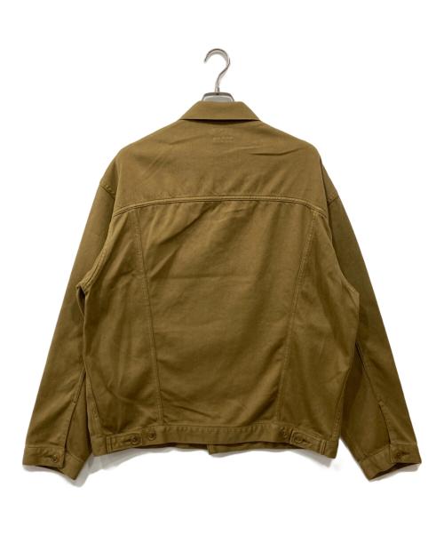 AUTHEN（オーセン）AUTHEN (オーセン) シルクナイズド チノ トラッカージャケット ベージュ サイズ:L 未使用品の古着・服飾アイテム