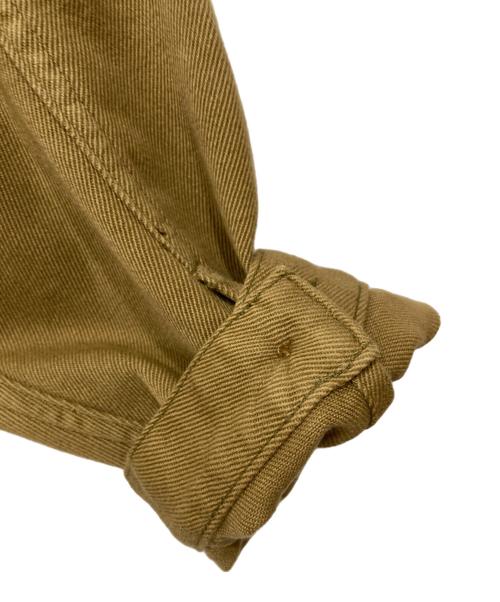 AUTHEN（オーセン）AUTHEN (オーセン) シルクナイズド チノ トラッカージャケット ベージュ サイズ:L 未使用品の古着・服飾アイテム