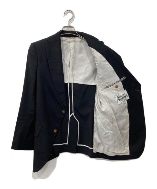 Vivienne Westwood man（ヴィヴィアン ウェストウッド マン）Vivienne Westwood man (ヴィヴィアン ウェストウッド マン) テーラードジャケット ブラック サイズ:44の古着・服飾アイテム