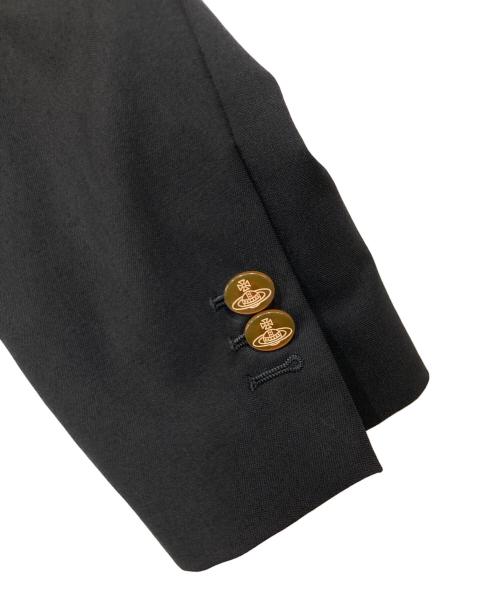 Vivienne Westwood man（ヴィヴィアン ウェストウッド マン）Vivienne Westwood man (ヴィヴィアン ウェストウッド マン) テーラードジャケット ブラック サイズ:44の古着・服飾アイテム
