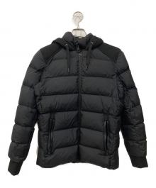 HERNO（ヘルノ）の古着「POLAR-TECH撥水ナイロンフーデッドダウンジャケット」｜ブラック