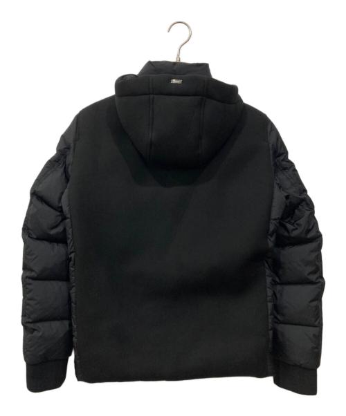 HERNO（ヘルノ）HERNO (ヘルノ) POLAR-TECH撥水ナイロンフーデッドダウンジャケット ブラック サイズ:44の古着・服飾アイテム