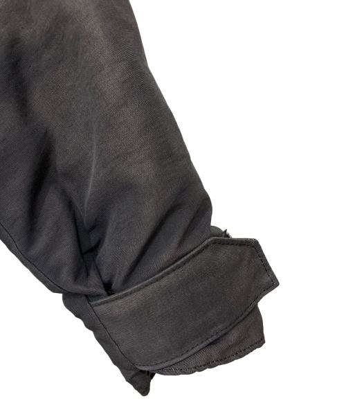 RockyMountainFeatherBed（ロッキーマウンテンフェザーベッド）RockyMountainFeatherBed (ロッキーマウンテンフェザーベッド) レザーヨークダウンジャケット ブラック サイズ:38の古着・服飾アイテム
