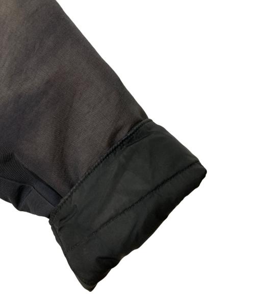 RockyMountainFeatherBed（ロッキーマウンテンフェザーベッド）RockyMountainFeatherBed (ロッキーマウンテンフェザーベッド) レザーヨークダウンジャケット ブラック サイズ:38の古着・服飾アイテム
