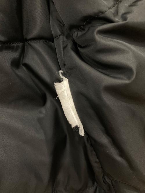 RockyMountainFeatherBed（ロッキーマウンテンフェザーベッド）RockyMountainFeatherBed (ロッキーマウンテンフェザーベッド) レザーヨークダウンジャケット ブラック サイズ:38の古着・服飾アイテム