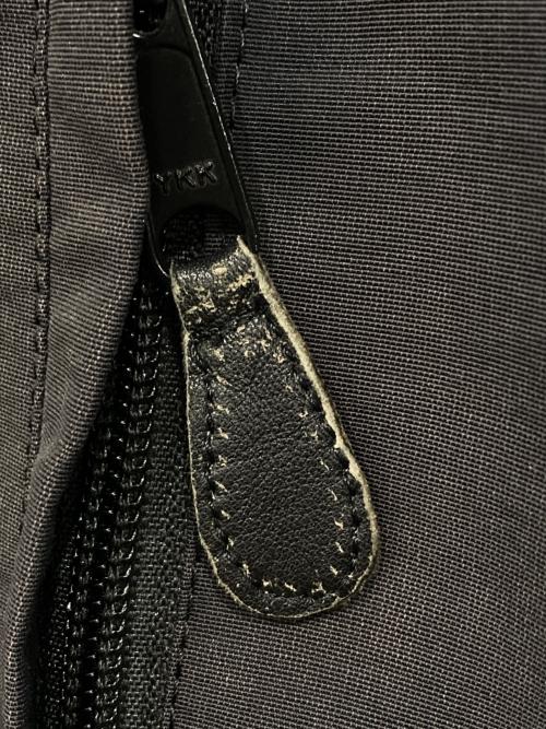 RockyMountainFeatherBed（ロッキーマウンテンフェザーベッド）RockyMountainFeatherBed (ロッキーマウンテンフェザーベッド) レザーヨークダウンジャケット ブラック サイズ:38の古着・服飾アイテム