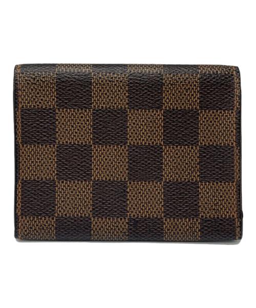 LOUIS VUITTON（ルイ ヴィトン）LOUIS VUITTON (ルイ ヴィトン) 名刺入れ ブラウンの古着・服飾アイテム