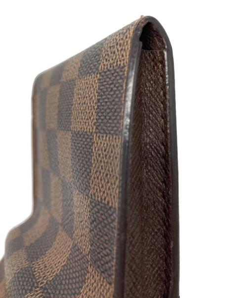 LOUIS VUITTON（ルイ ヴィトン）LOUIS VUITTON (ルイ ヴィトン) 名刺入れ ブラウンの古着・服飾アイテム