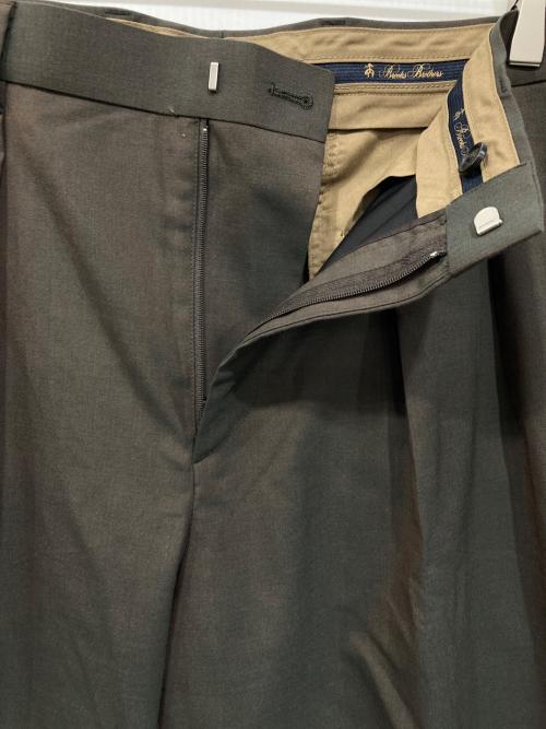 BROOKS BROTHERS（ブルックスブラザーズ）BROOKS BROTHERS (ブルックスブラザーズ) ウールポリスラックス カーキ サイズ:W32の古着・服飾アイテム