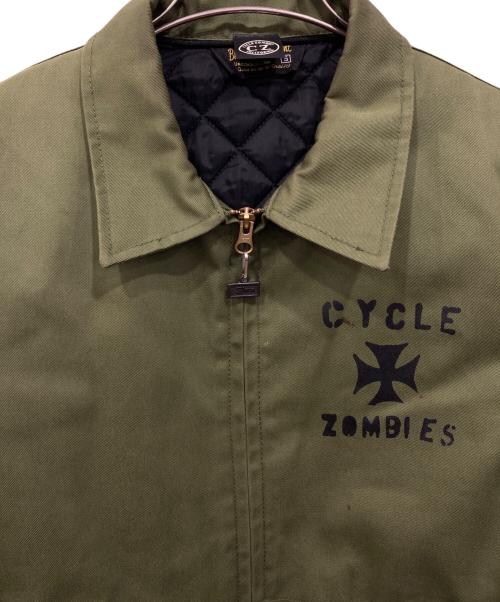 cycle zombies（サイクル ゾンビーズ）cycle zombies (サイクル ゾンビーズ) BLUCO WORK GARMENT (ブルコ ワーク ガーメント) ワークジャケット カーキ サイズ:Sの古着・服飾アイテム