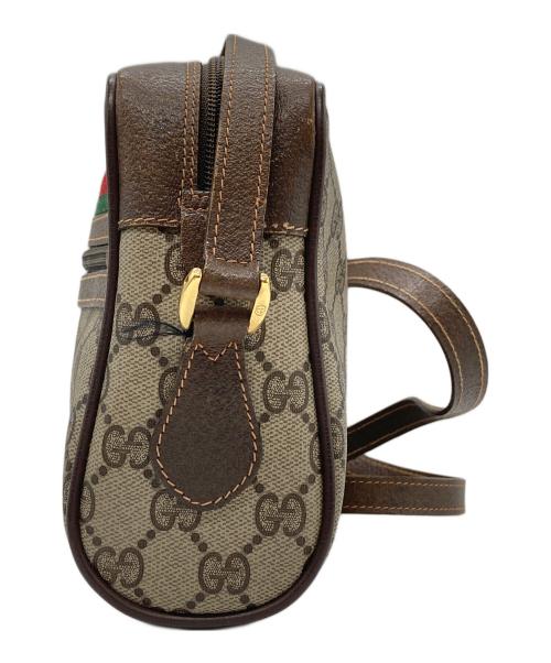 GUCCI（グッチ）GUCCI (グッチ) ショルダーバッグ ベージュ・ブラウンの古着・服飾アイテム