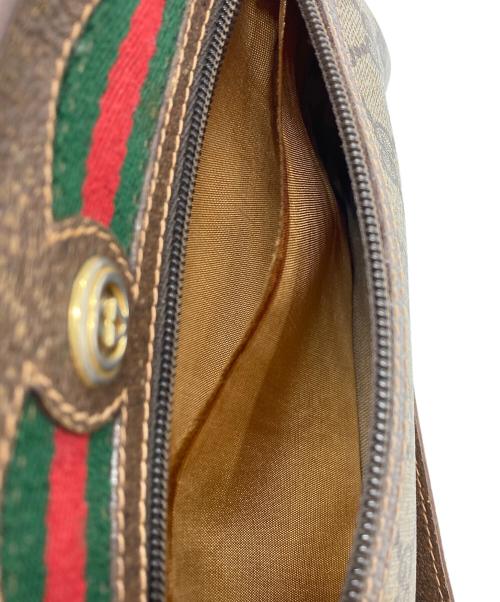 GUCCI（グッチ）GUCCI (グッチ) ショルダーバッグ ベージュ・ブラウンの古着・服飾アイテム