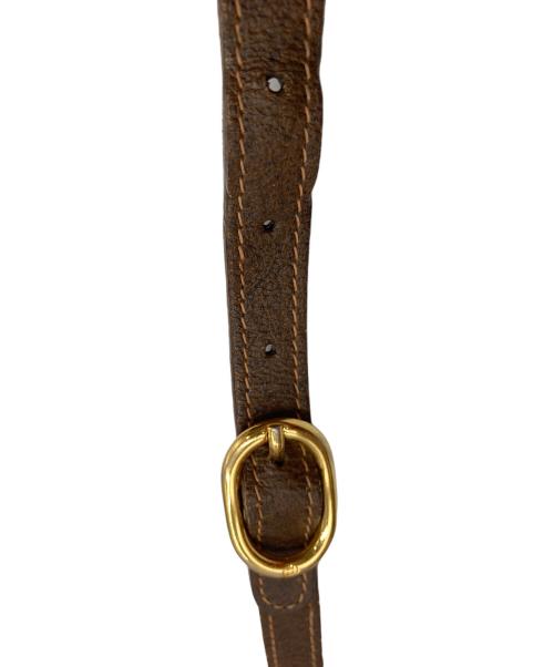 GUCCI（グッチ）GUCCI (グッチ) ショルダーバッグ ベージュ・ブラウンの古着・服飾アイテム