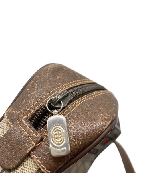 GUCCI（グッチ）GUCCI (グッチ) ショルダーバッグ ベージュ・ブラウンの古着・服飾アイテム
