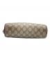 中古・古着 GUCCI (グッチ) ショルダーバッグ ベージュ・ブラウン：30000円