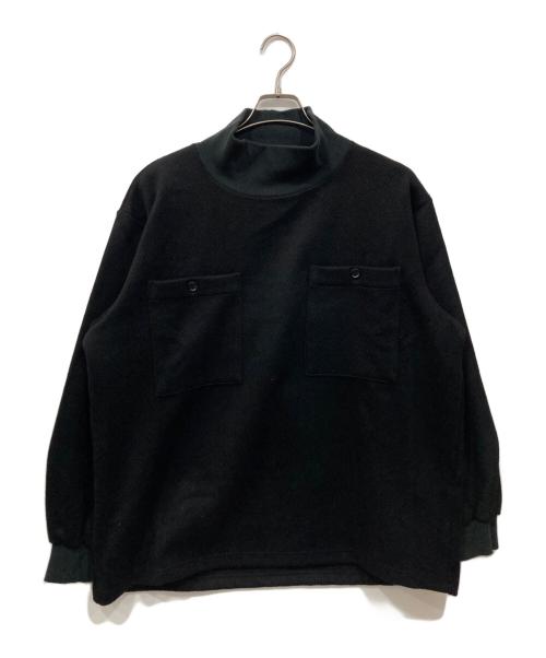 intch.（インチ）intch. (インチ) ハイネックプルオーバー ブラック サイズ:Lの古着・服飾アイテム