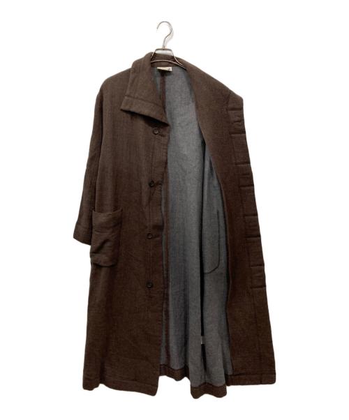 HAI SPORTING GEAR（ハイスポーティングギア）HAI SPORTING GEAR (ハイスポーティングギア) ウール混コート ブラウン サイズ:Mの古着・服飾アイテム