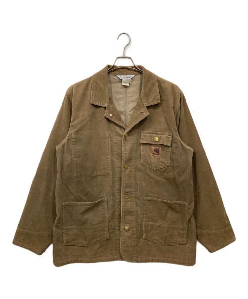 CarHartt（カーハート）CarHartt (カーハート) コーデュロイカバーオール ベージュ サイズ:XLの古着・服飾アイテム