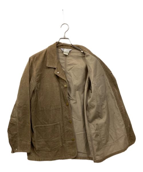 CarHartt（カーハート）CarHartt (カーハート) コーデュロイカバーオール ベージュ サイズ:XLの古着・服飾アイテム