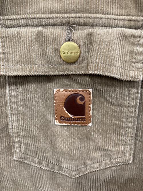 CarHartt（カーハート）CarHartt (カーハート) コーデュロイカバーオール ベージュ サイズ:XLの古着・服飾アイテム