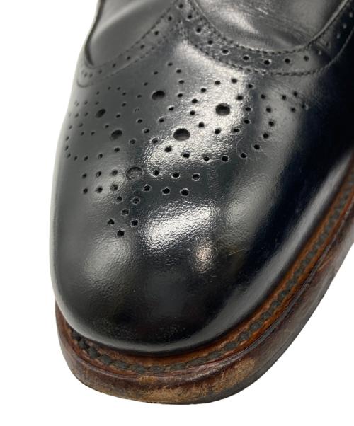 SCOTCH GRAIN（スコッチグレイン）SCOTCH GRAIN (スコッチグレイン) ウィングチップシューズ ブラック サイズ:25　1/2の古着・服飾アイテム