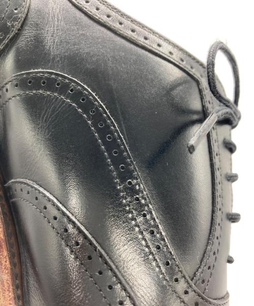 SCOTCH GRAIN（スコッチグレイン）SCOTCH GRAIN (スコッチグレイン) ウィングチップシューズ ブラック サイズ:25　1/2の古着・服飾アイテム