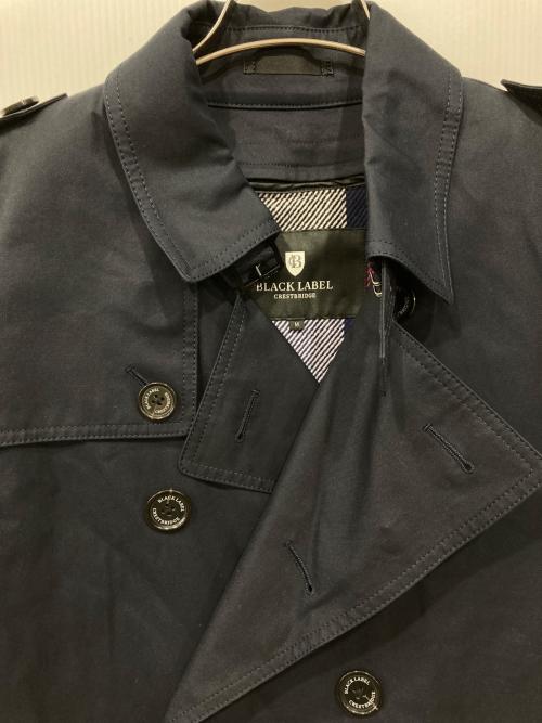 BLACK LABEL CRESTBRIDGE（ブラックレーベル クレストブリッジ）BLACK LABEL CRESTBRIDGE (ブラックレーベル クレストブリッジ) ライナー付トレンチコート ネイビー サイズ:Mの古着・服飾アイテム