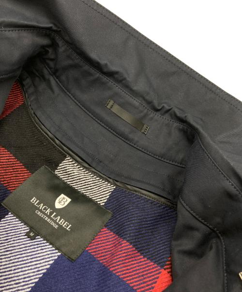 BLACK LABEL CRESTBRIDGE（ブラックレーベル クレストブリッジ）BLACK LABEL CRESTBRIDGE (ブラックレーベル クレストブリッジ) ライナー付トレンチコート ネイビー サイズ:Mの古着・服飾アイテム