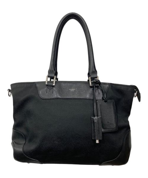 PELLE MORBIDA（ペッレモルビダ）PELLE MORBIDA (ペッレモルビダ) トートバッグ ブラックの古着・服飾アイテム