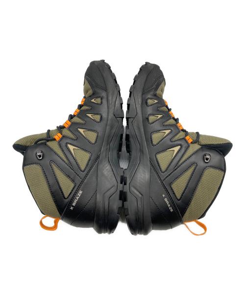 SALOMON（サロモン）SALOMON (サロモン) トレッキングシューズ カーキ サイズ:26cmの古着・服飾アイテム