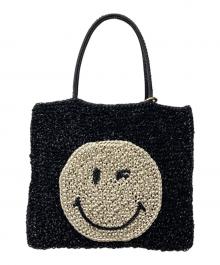 ANTEPRIMA×Smiley World（アンテプリマ×スマイリーワールド）の古着「ハンドバッグ」｜ブラック・ホワイト