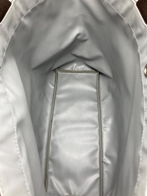Herve Chapelier（エルベシャプリエ）Herve Chapelier (エルベシャプリエ) 舟型トートバッグ ベージュ×ブラウンの古着・服飾アイテム
