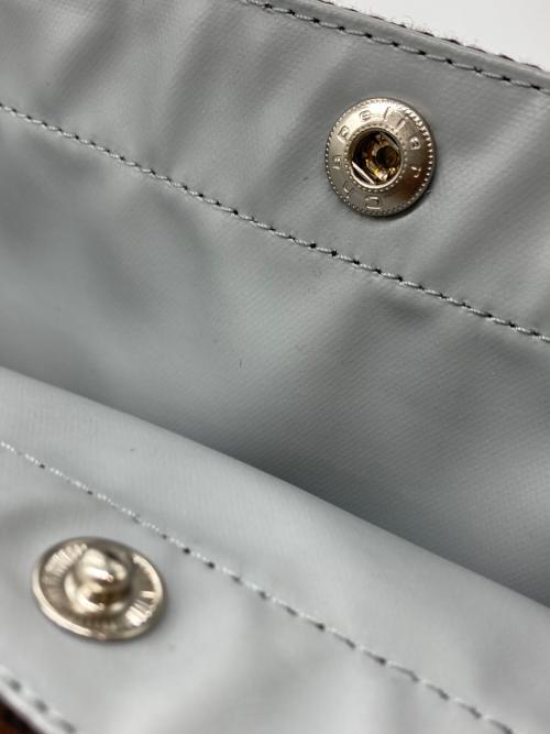 Herve Chapelier（エルベシャプリエ）Herve Chapelier (エルベシャプリエ) 舟型トートバッグ ベージュ×ブラウンの古着・服飾アイテム