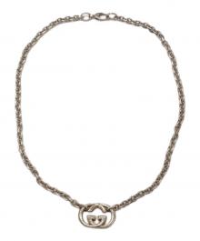 GUCCI（グッチ）の古着「GGシルバーブリットネックレス」｜シルバー
