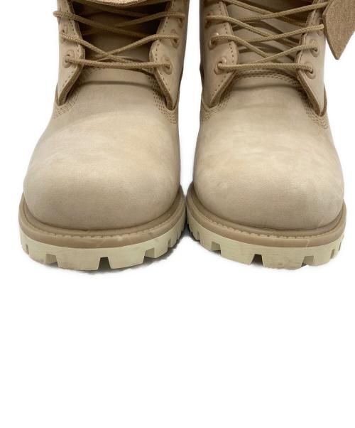 Timberland（ティンバーランド）Timberland (ティンバーランド) 6インチ プレミアム ライト ベージュ ヌバック ベージュ サイズ:8.5Wの古着・服飾アイテム