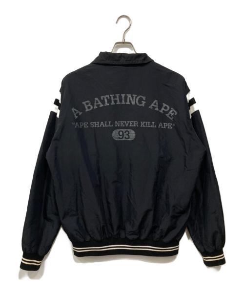 A BATHING APE（アベイシングエイプ）A BATHING APE (アベイシングエイプ) ナイロンジャケット ブラック サイズ:Lの古着・服飾アイテム