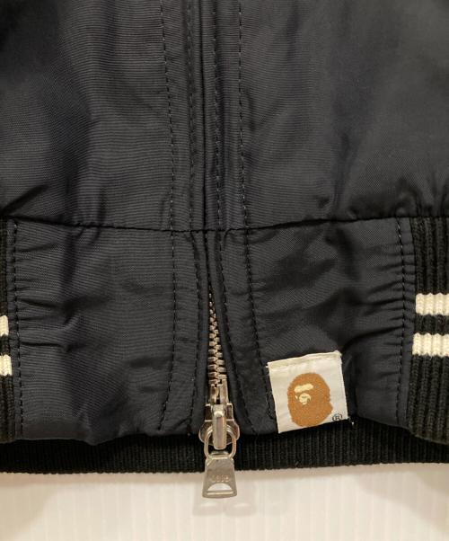 A BATHING APE（アベイシングエイプ）A BATHING APE (アベイシングエイプ) ナイロンジャケット ブラック サイズ:Lの古着・服飾アイテム