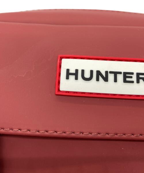 HUNTER（ハンター）HUNTER (ハンター) オリジナル ラバライズ クロスボディバッグ レッドの古着・服飾アイテム