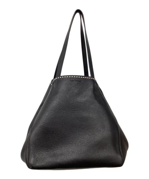 J&M DAVIDSON（ジェイ＆エム デヴィッドソン）J&M DAVIDSON (ジェイ＆エム デヴィッドソン) スタッズ トートバッグ ブラックの古着・服飾アイテム