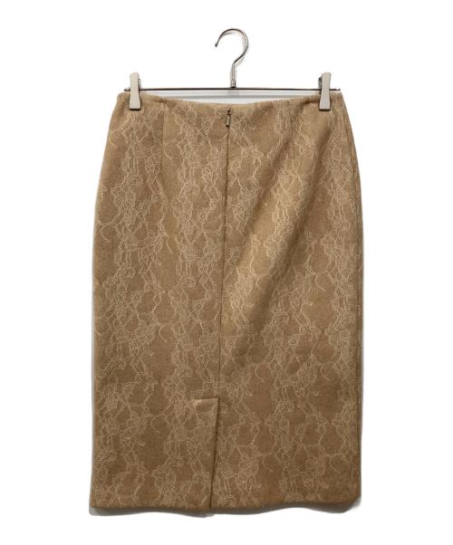 MaxMara（マックスマーラ）MaxMara (マックスマーラ) ウールレーストップスセットアップ ベージュ サイズ:Lの古着・服飾アイテム