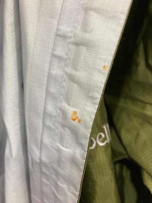 mont-bell（モンベル）mont-bell (モンベル) ストームクルーザージャケットセットアップ カーキ サイズ:Sの古着・服飾アイテム