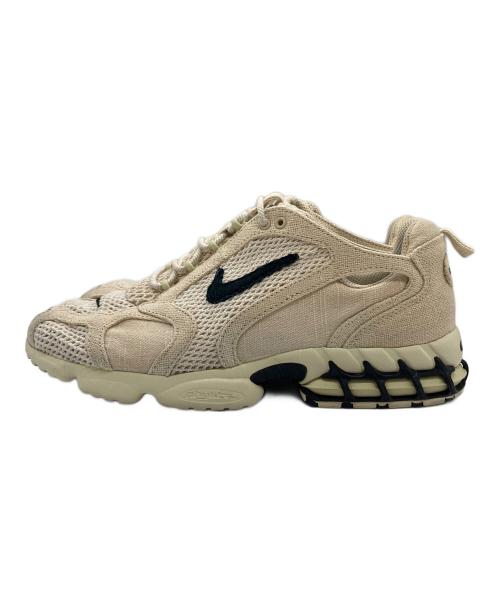 NIKE（ナイキ）NIKE (ナイキ) stussy (ステューシー) ローカットスニーカー ベージュ サイズ:28.5㎝の古着・服飾アイテム